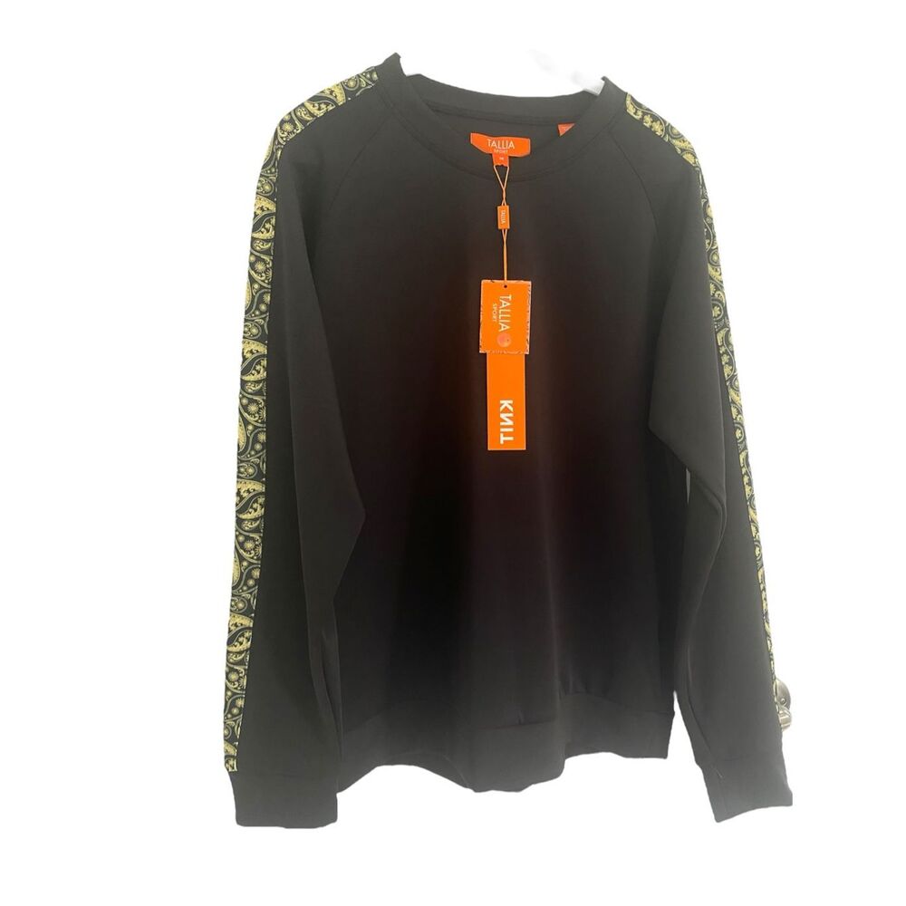 Tallia Sport Long Sleeve Crewneck Sweatshirt Sz M/L